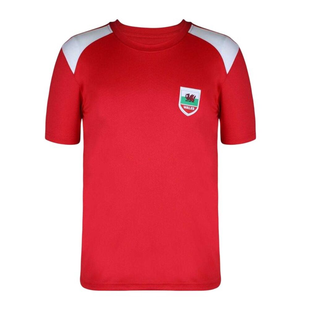 Fifa Childrens/Kids Wales T-Shirt / Red